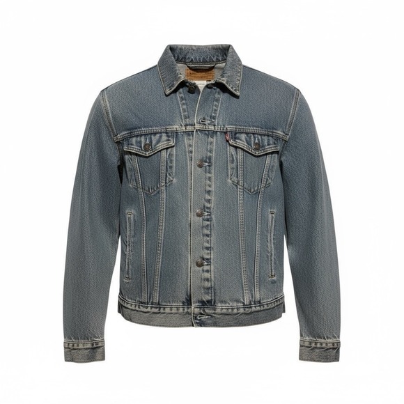 Vintage Levi's Signature Trucker Jacket Late 90s / Y2K Size Large - Picture 4 of 8